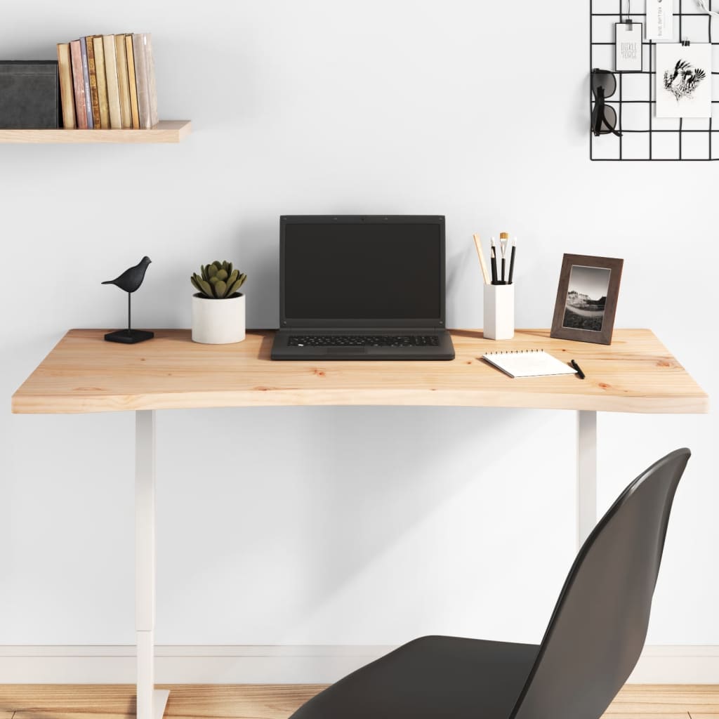 Dessus de bureau 110x60x2,5 cm bois massif de pin Pièces et accessoires pour bureaux vidaXL   