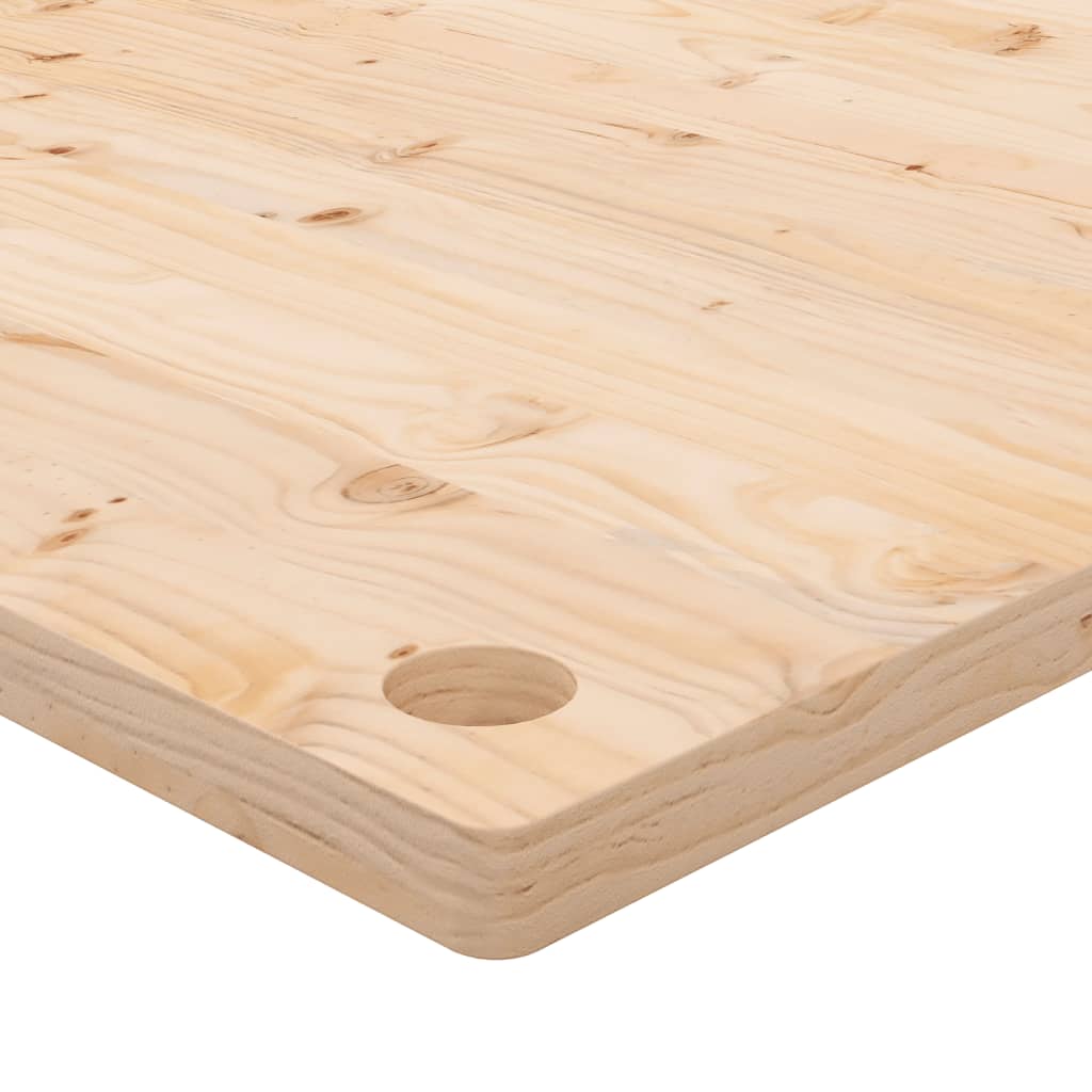 Dessus de bureau 110x55x2,5 cm bois massif de pin Pièces et accessoires pour bureaux vidaXL   