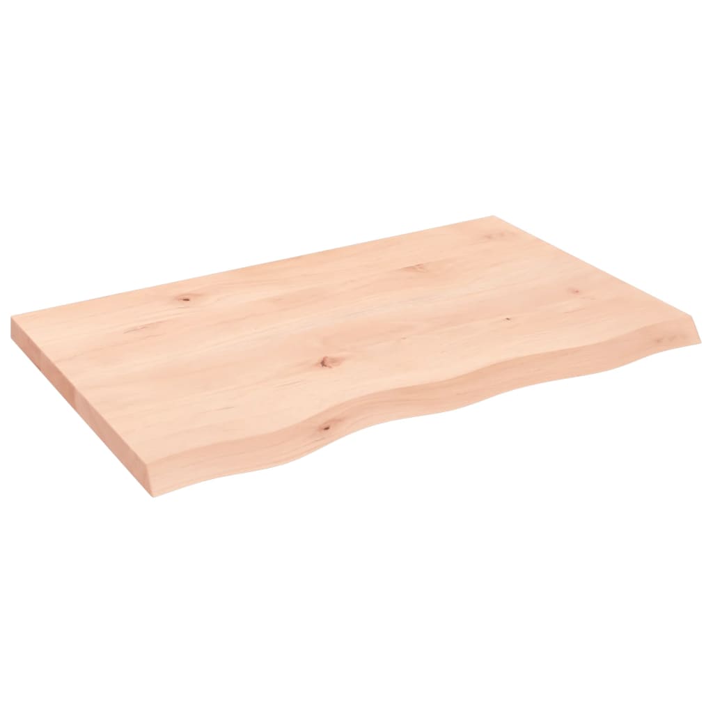 Étagère murale 80x50x(2-4)cm bois de chêne massif non traité Étagères murales & corniches vidaXL   