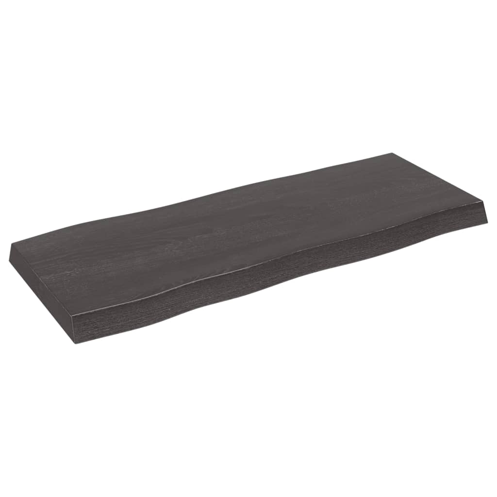 Dessus de table bois massif traité bordure assortie Plateaux de table vidaXL   