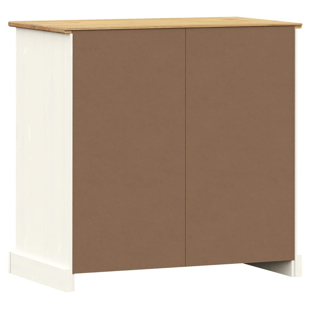 Buffet avec tiroirs VIGO 78x40x75 cm blanc bois massif de pin Buffets & bahuts vidaXL   