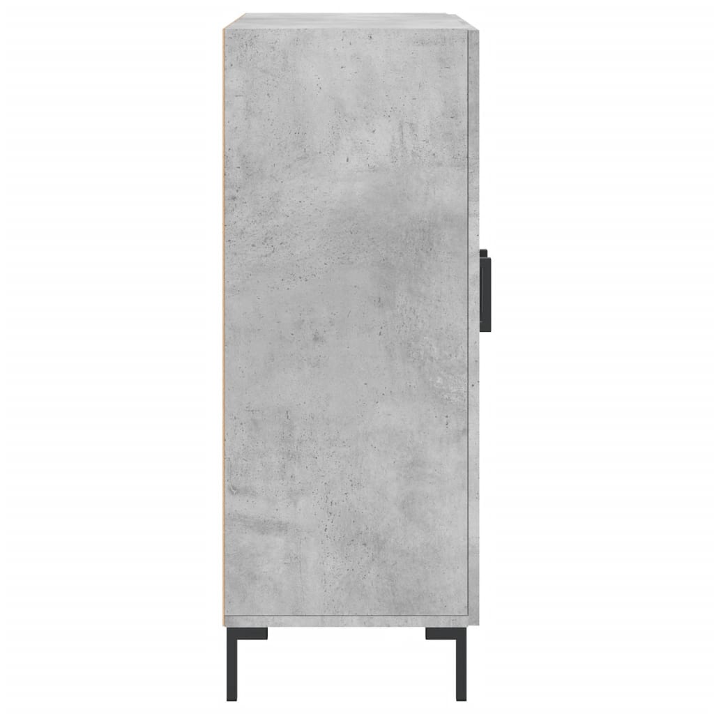 Buffet gris béton 69,5x34x90 cm bois d'ingénierie Buffets & bahuts vidaXL   