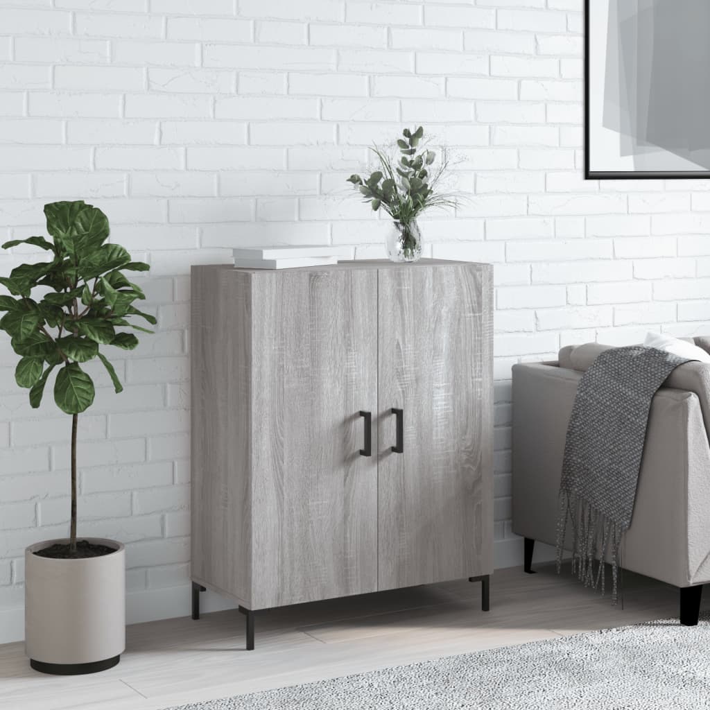 Buffet sonoma gris 69,5x34x90 cm bois d'ingénierie Buffets & bahuts vidaXL   