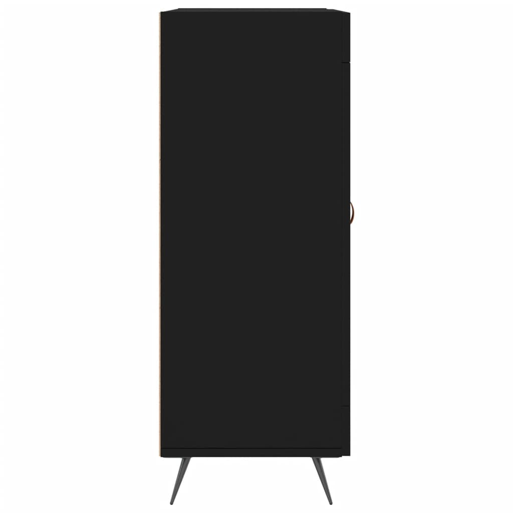 Buffet noir 69,5x34x90 cm bois d'ingénierie Buffets & bahuts vidaXL   