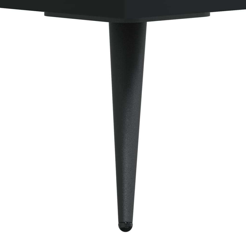 Buffet noir 69,5x34x90 cm bois d'ingénierie Buffets & bahuts vidaXL   