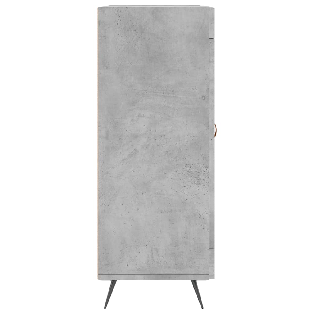 Buffet gris béton 69,5x34x90 cm bois d'ingénierie Buffets & bahuts vidaXL   