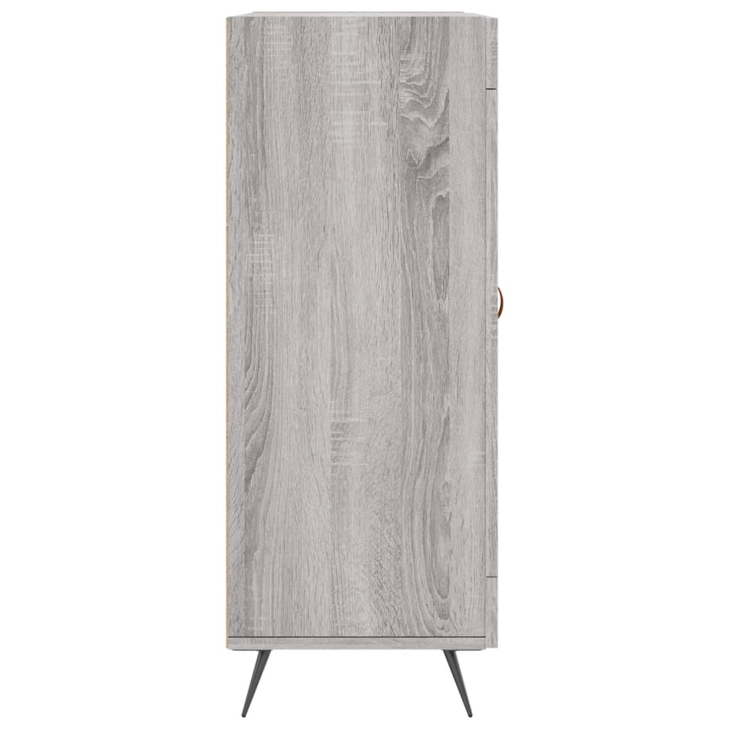 Buffet sonoma gris 69,5x34x90 cm bois d'ingénierie Buffets & bahuts vidaXL   