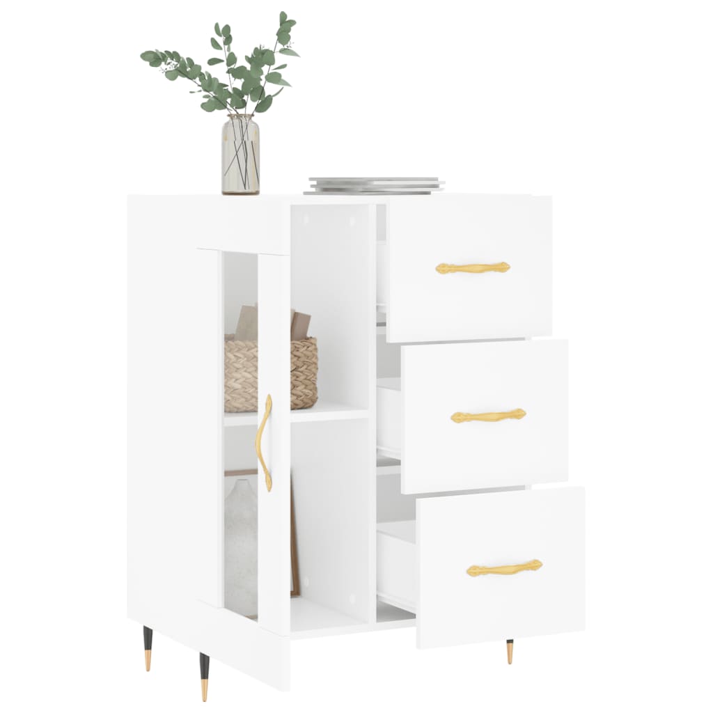 Buffet blanc 69,5x34x90 cm bois d'ingénierie Buffets & bahuts vidaXL   