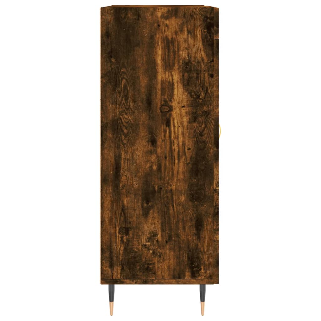 Buffet chêne fumé 69,5x34x90 cm bois d'ingénierie Buffets & bahuts vidaXL   
