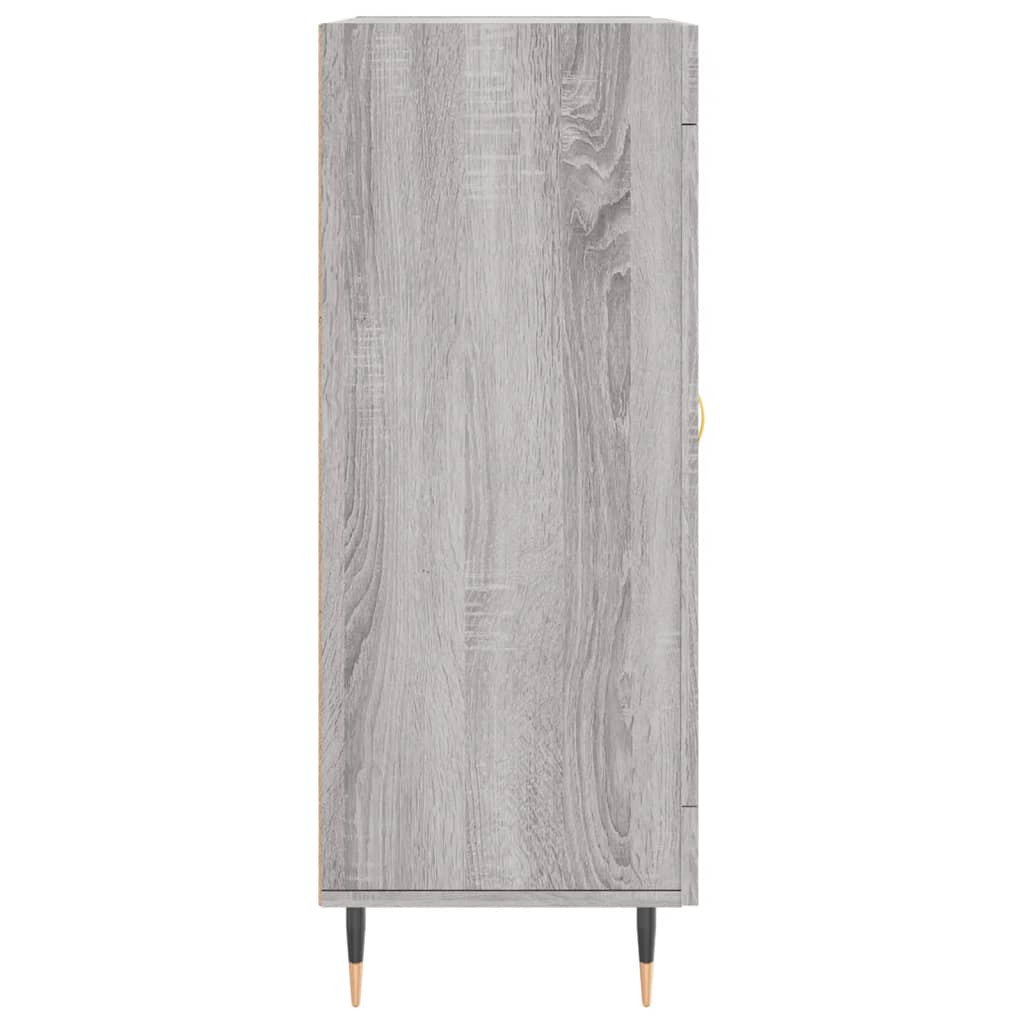 Buffet sonoma gris 69,5x34x90 cm bois d'ingénierie Buffets & bahuts vidaXL   