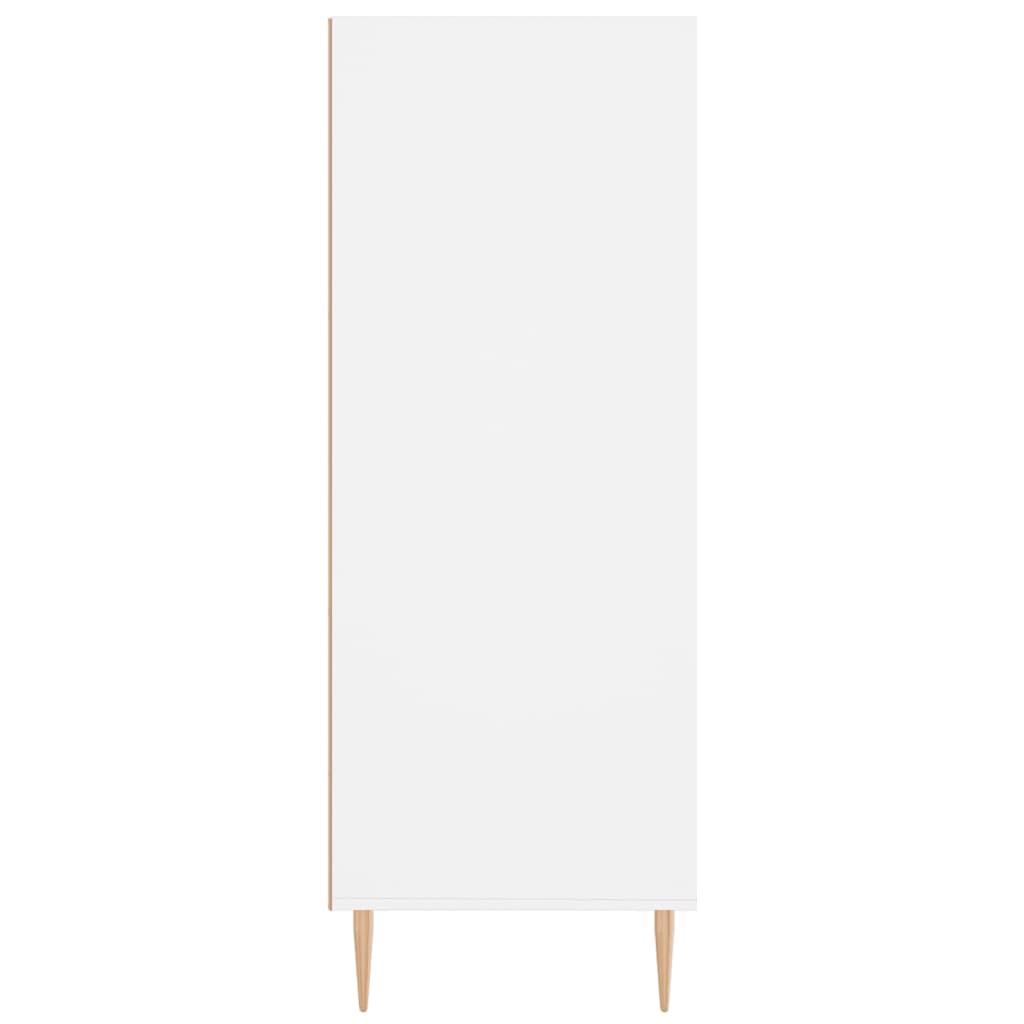 Bibliothèque blanc 69,5x32,5x90 cm bois d'ingénierie Bibliothèques vidaXL   