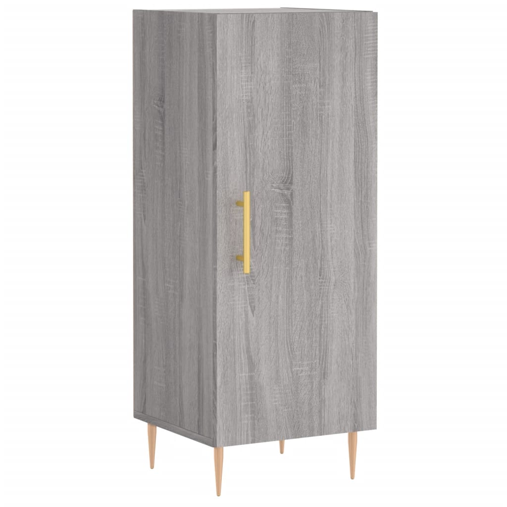 Buffet Sonoma gris 34,5x34x90 cm Bois d'ingénierie Buffets & bahuts vidaXL   