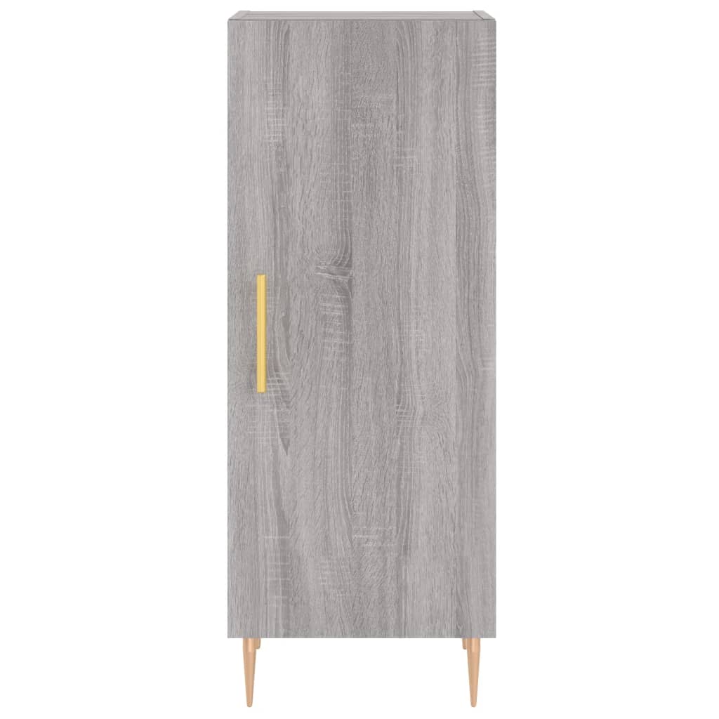 Buffet Sonoma gris 34,5x34x90 cm Bois d'ingénierie Buffets & bahuts vidaXL   