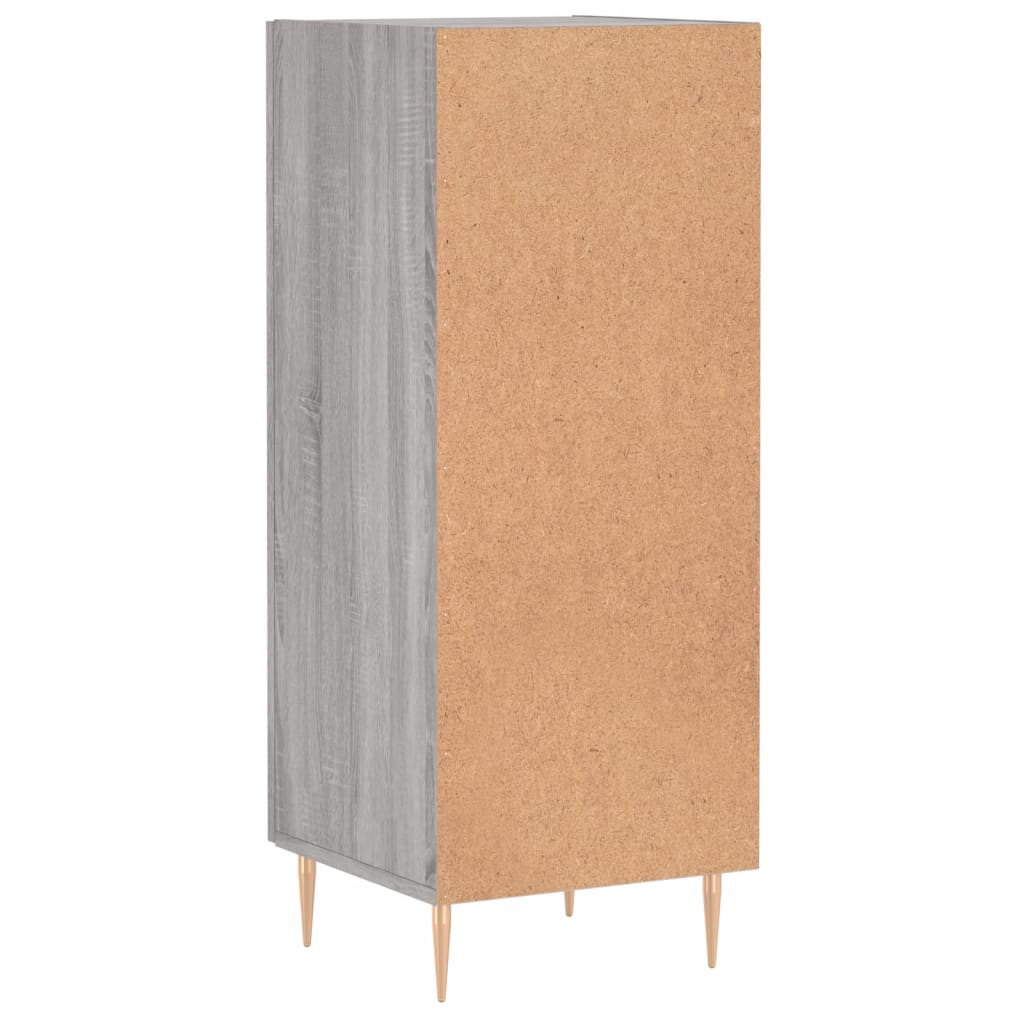 Buffet Sonoma gris 34,5x34x90 cm Bois d'ingénierie Buffets & bahuts vidaXL   