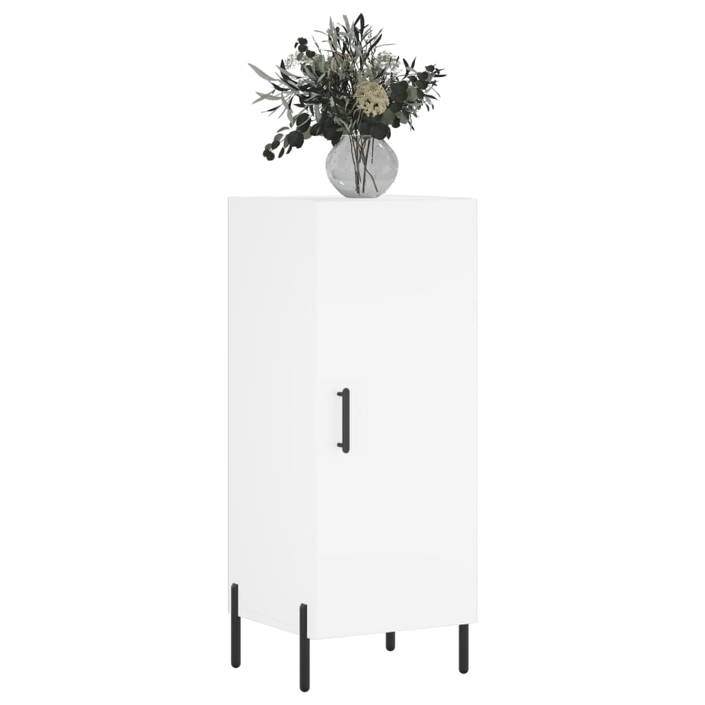 Buffet blanc 34,5x34x90 cm bois d'ingénierie Buffets & bahuts vidaXL   
