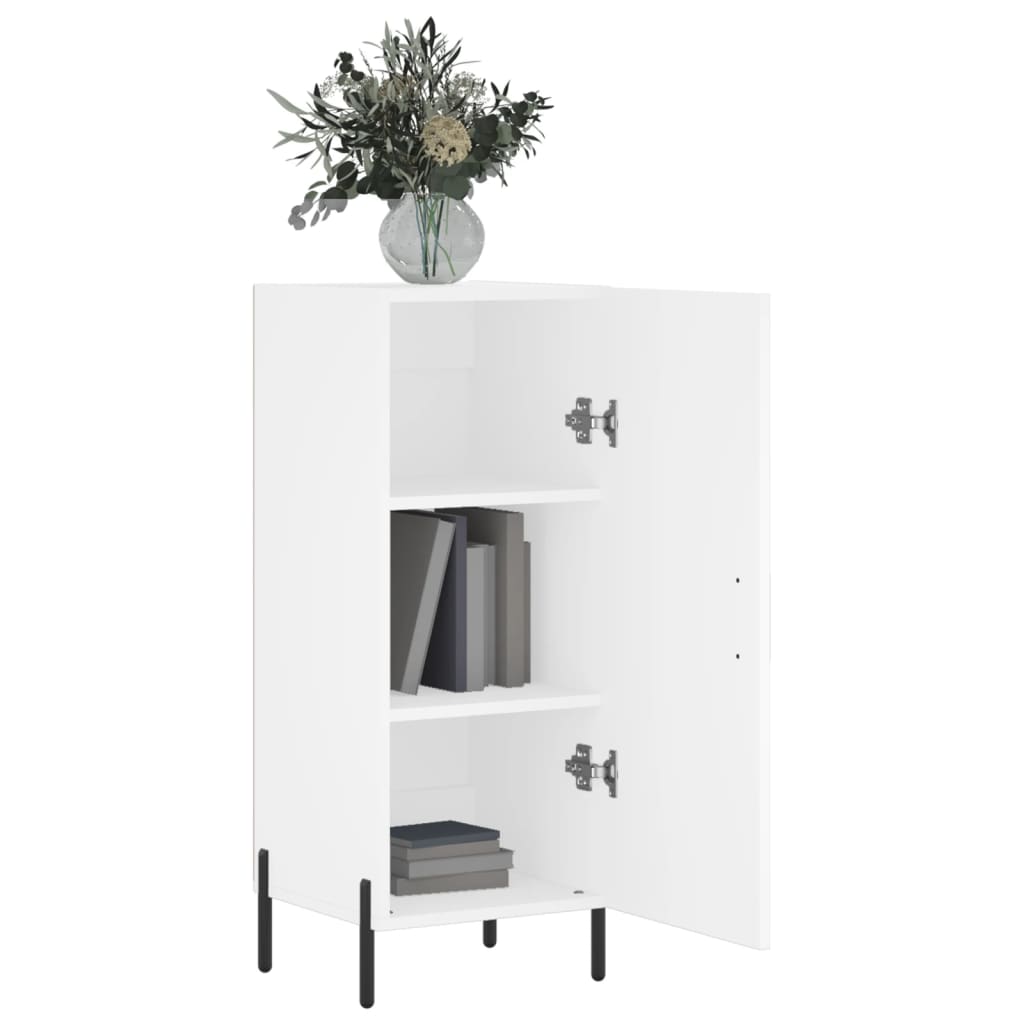 Buffet blanc 34,5x34x90 cm bois d'ingénierie Buffets & bahuts vidaXL   