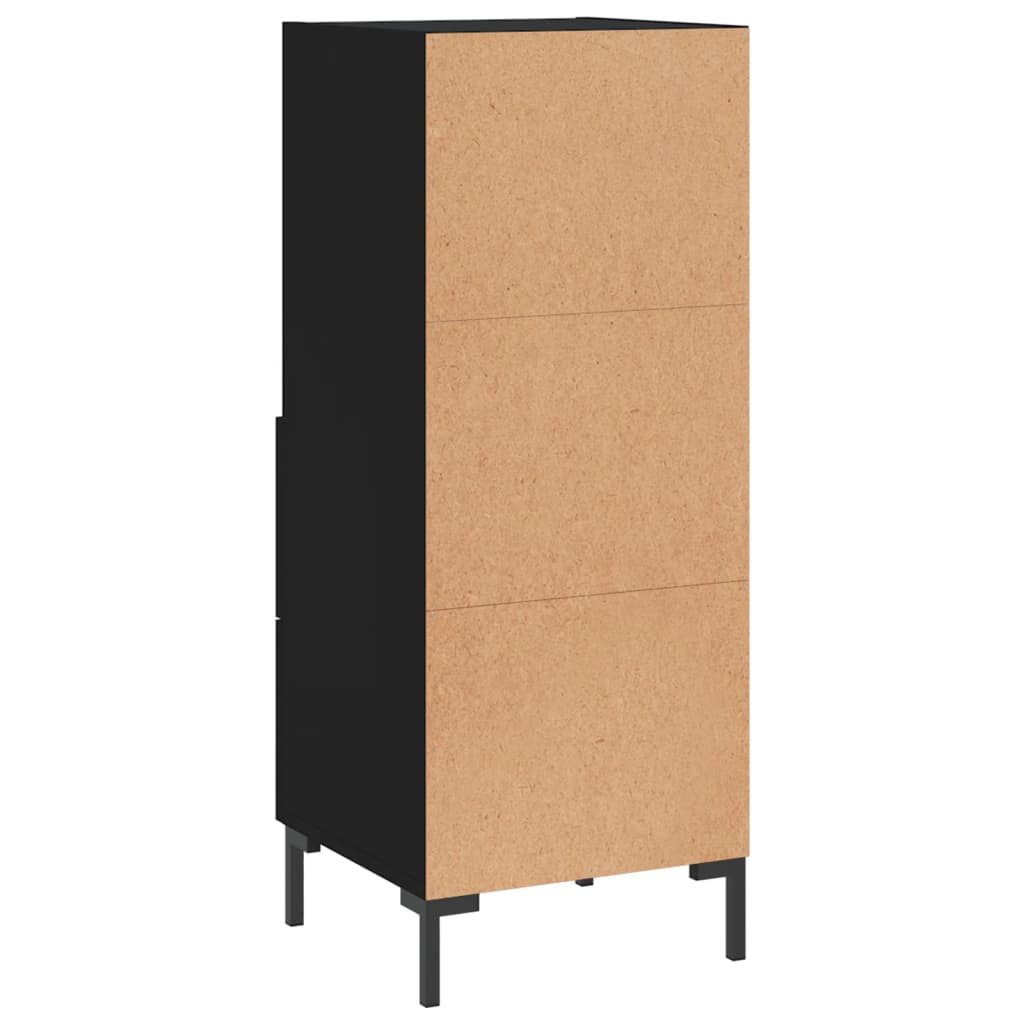 Buffet Noir 34,5x34x90 cm Bois d'ingénierie Buffets & bahuts vidaXL   