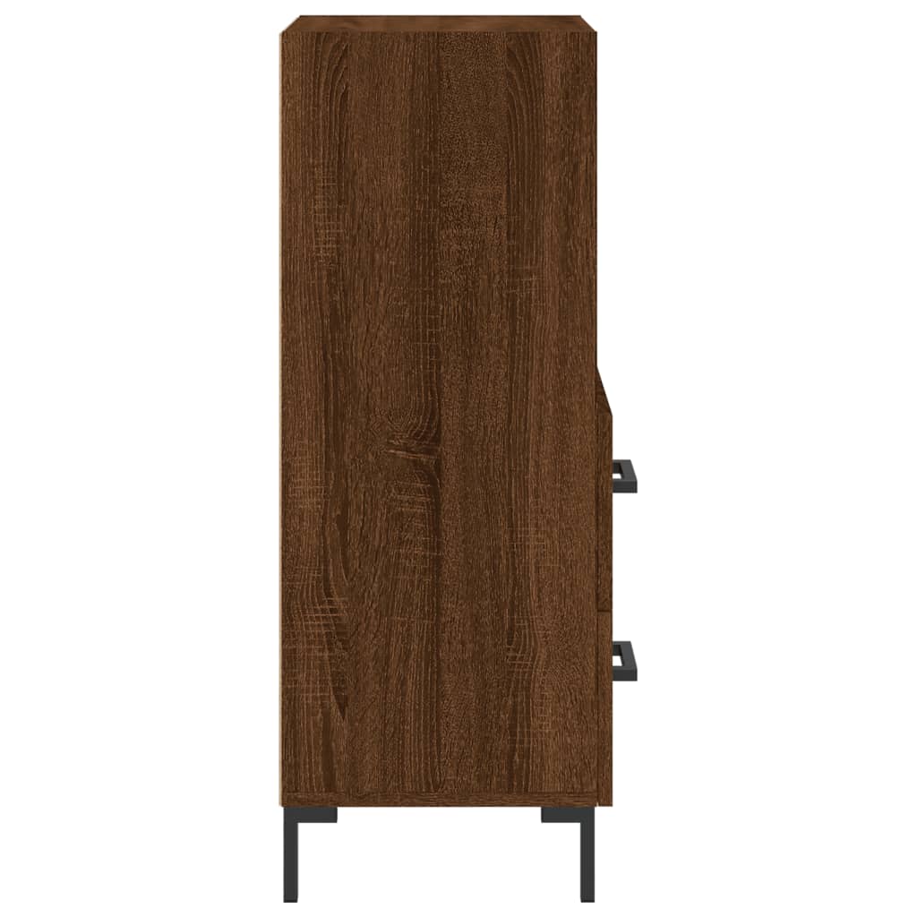 Buffet Chêne marron 34,5x34x90 cm Bois d'ingénierie Buffets & bahuts vidaXL   