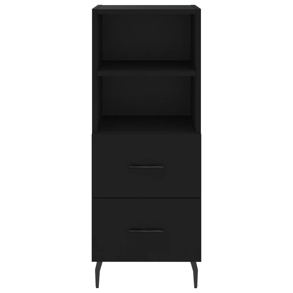 Buffet Noir 34,5x34x90 cm Bois d'ingénierie Buffets & bahuts vidaXL   