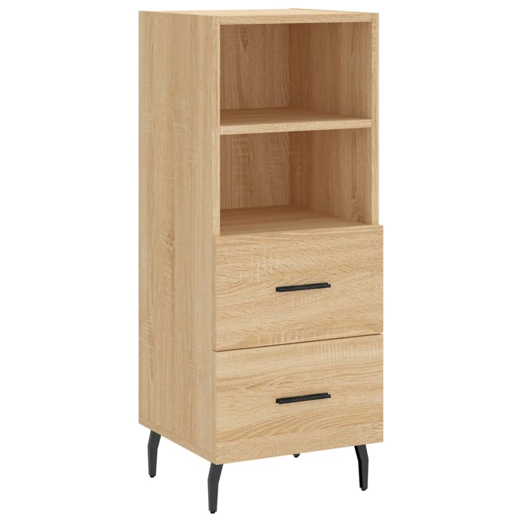 Buffet Chêne sonoma 34,5x34x90 cm Bois d'ingénierie Buffets & bahuts vidaXL   