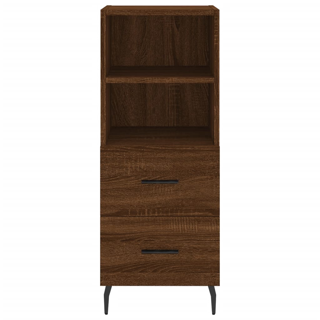 Buffet Chêne marron 34,5x34x90 cm Bois d'ingénierie Buffets & bahuts vidaXL   