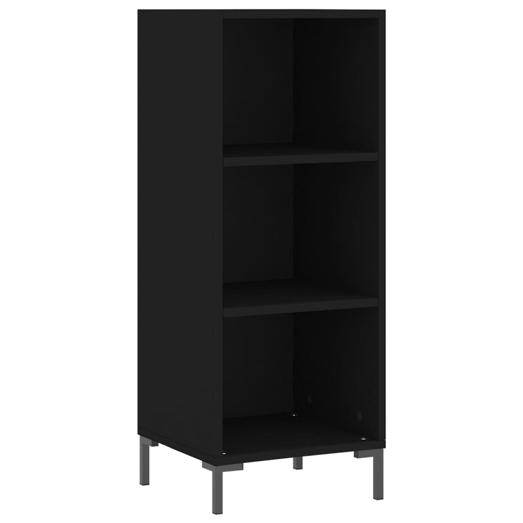 Buffet noir 34,5x32,5x90 cm bois d'ingénierie Buffets & bahuts vidaXL   