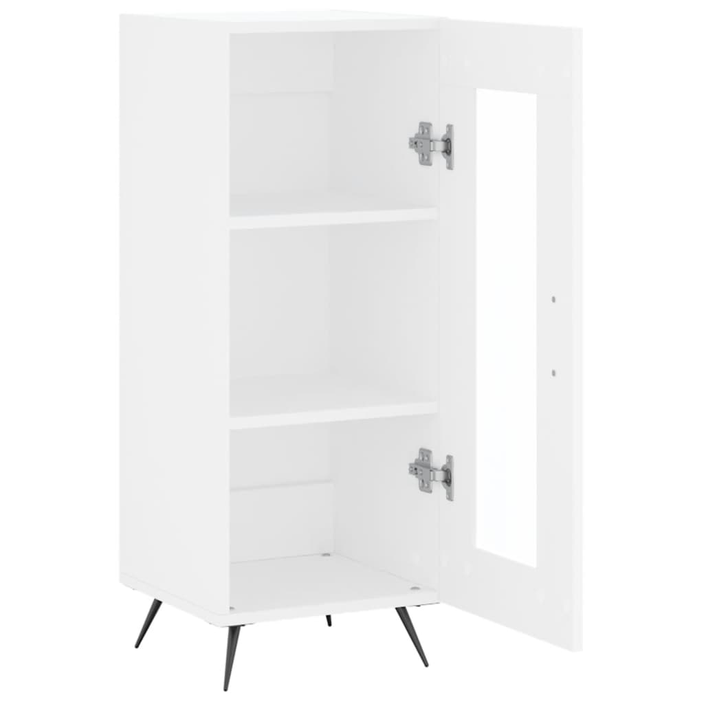 Buffet blanc 34,5x34x90 cm bois d'ingénierie Buffets & bahuts vidaXL   