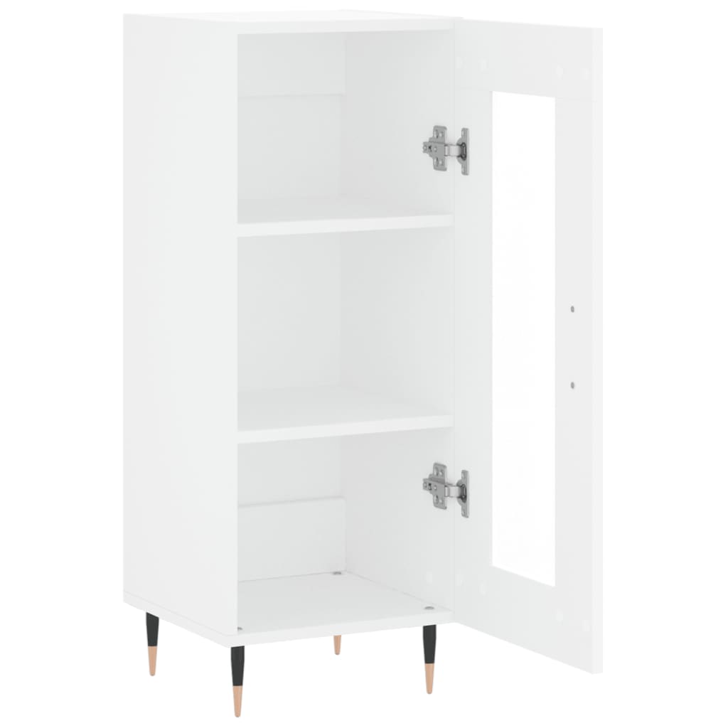 Buffet blanc 34,5x34x90 cm bois d'ingénierie Buffets & bahuts vidaXL   