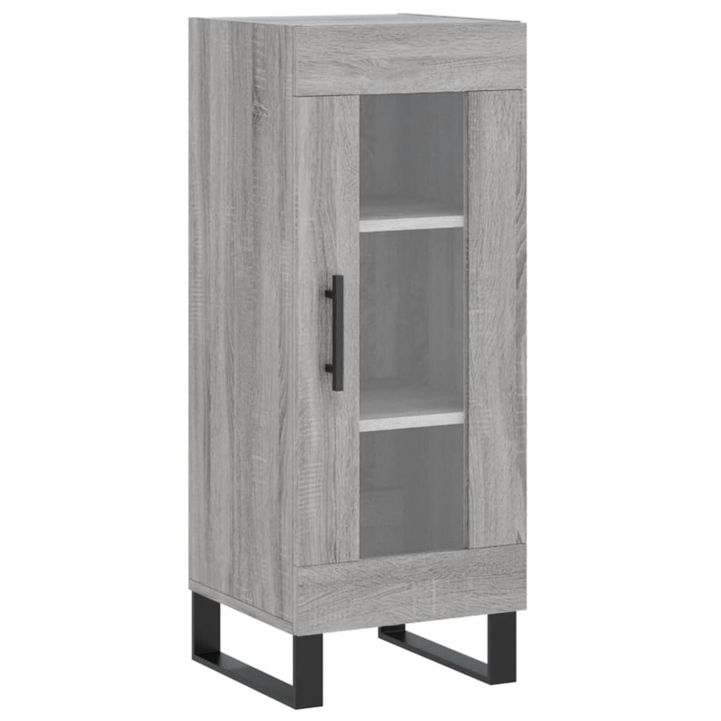 Buffet Sonoma gris 34,5x34x90 cm Bois d'ingénierie Buffets & bahuts vidaXL   