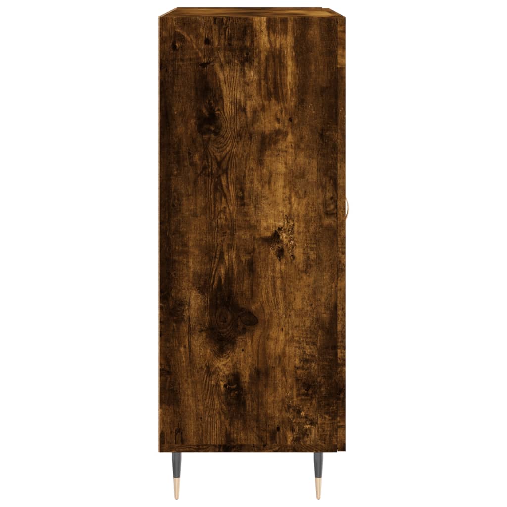 Buffet chêne fumé 69,5x34x90 cm bois d'ingénierie Buffets & bahuts vidaXL   