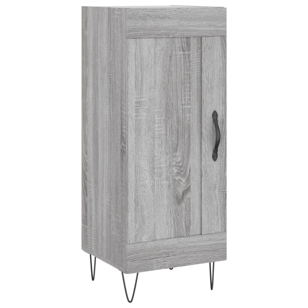 Buffet Sonoma gris 34,5x34x90 cm Bois d'ingénierie Buffets & bahuts vidaXL   