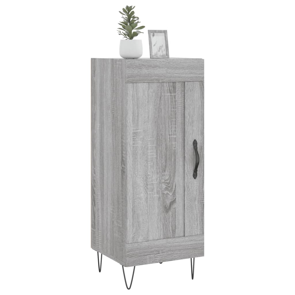 Buffet Sonoma gris 34,5x34x90 cm Bois d'ingénierie Buffets & bahuts vidaXL   