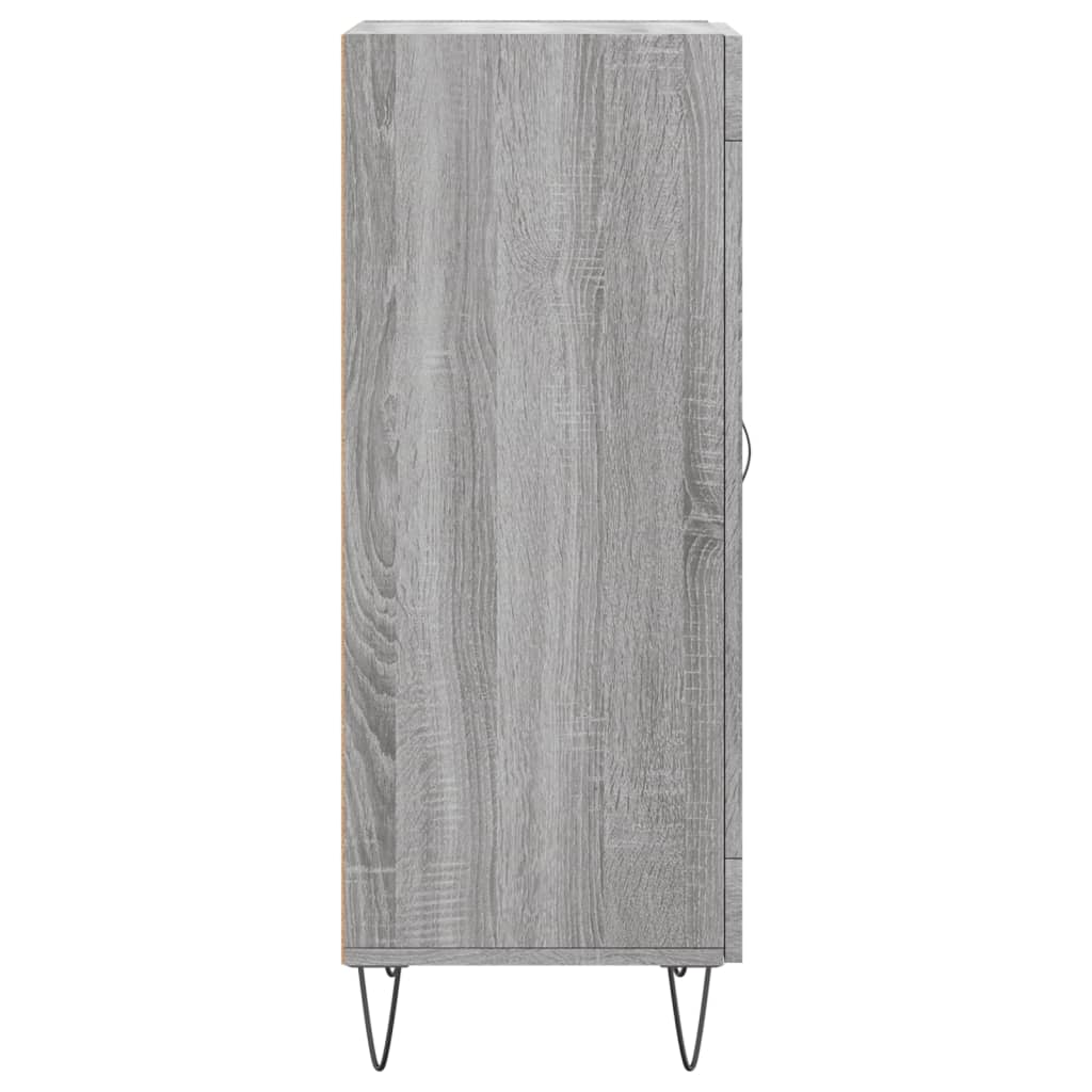 Buffet Sonoma gris 34,5x34x90 cm Bois d'ingénierie Buffets & bahuts vidaXL   
