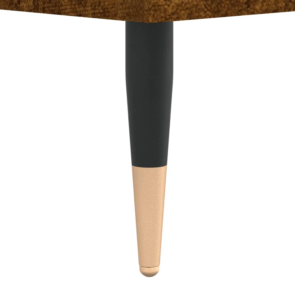 Table basse Chêne fumé 90x50x36,5 cm Bois d'ingénierie Tables basses vidaXL   