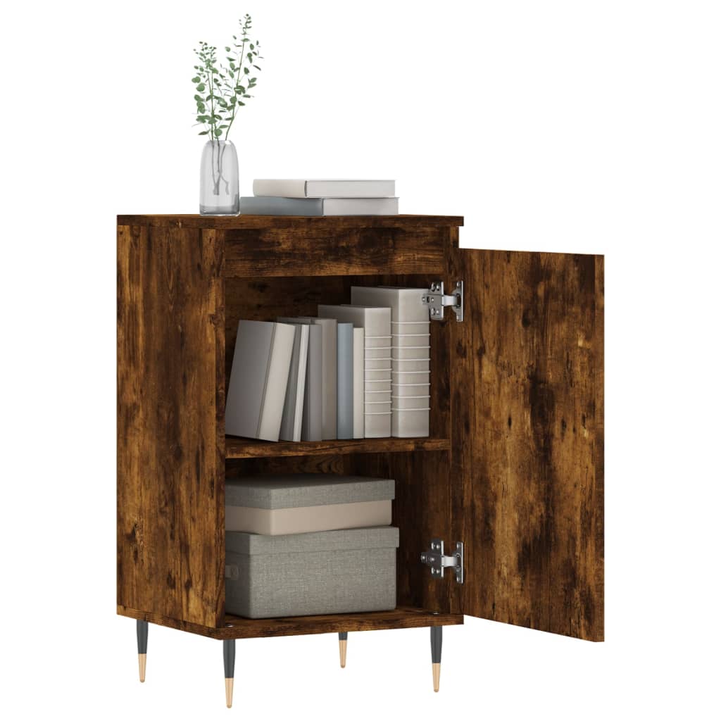 Buffets 2 pcs chêne fumé 40x35x70 cm bois d'ingénierie Buffets & bahuts vidaXL   