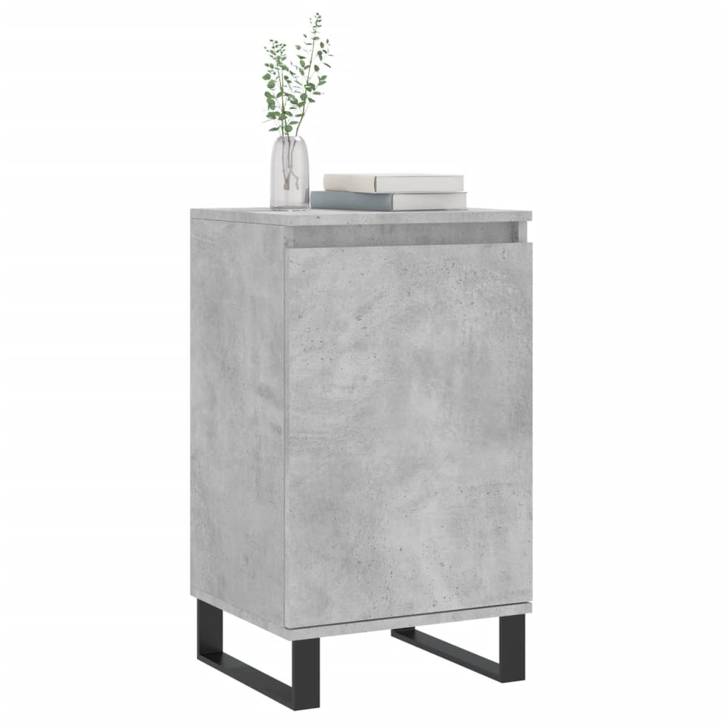 Buffet gris béton 40x35x70 cm bois d'ingénierie Buffets & bahuts vidaXL   