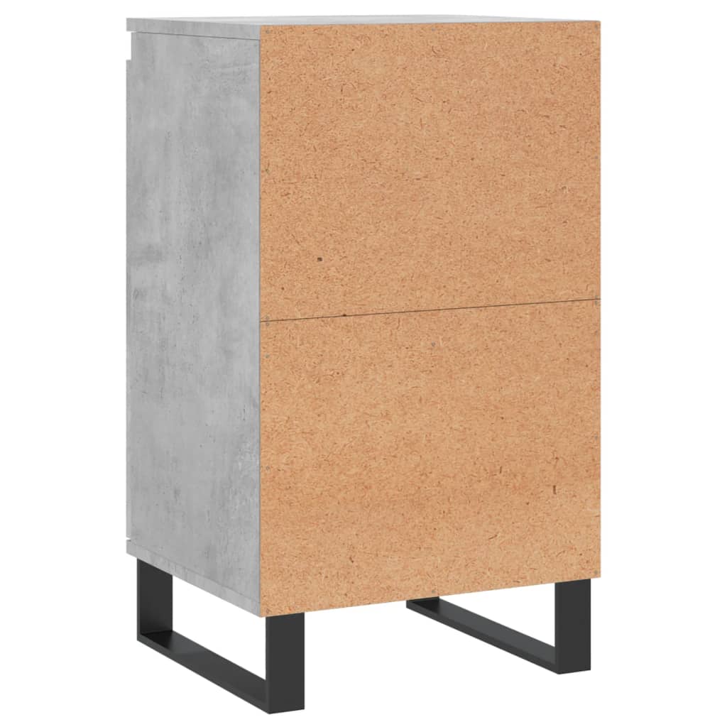 Buffet gris béton 40x35x70 cm bois d'ingénierie Buffets & bahuts vidaXL   