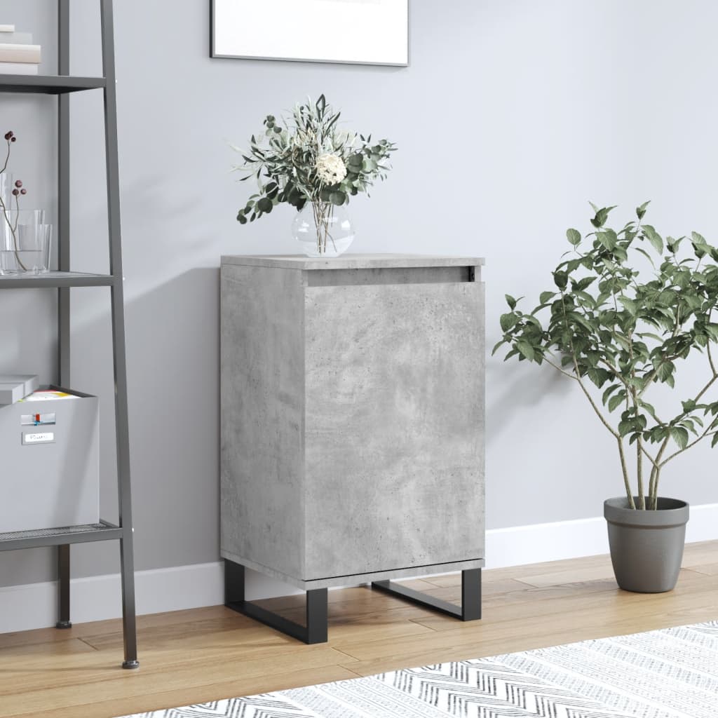 Buffet gris béton 40x35x70 cm bois d'ingénierie Buffets & bahuts vidaXL   