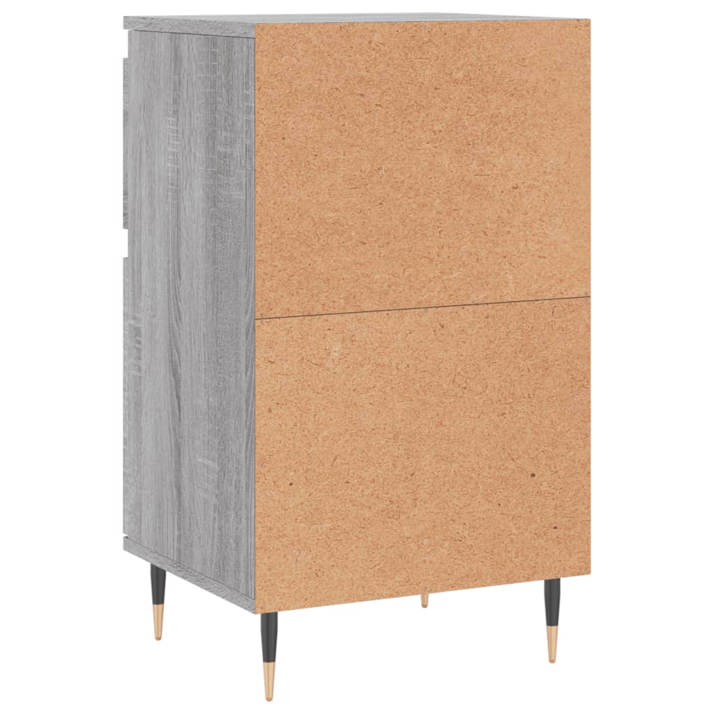 Buffets 2 pcs sonoma gris 40x35x70 cm bois d'ingénierie Buffets & bahuts vidaXL   