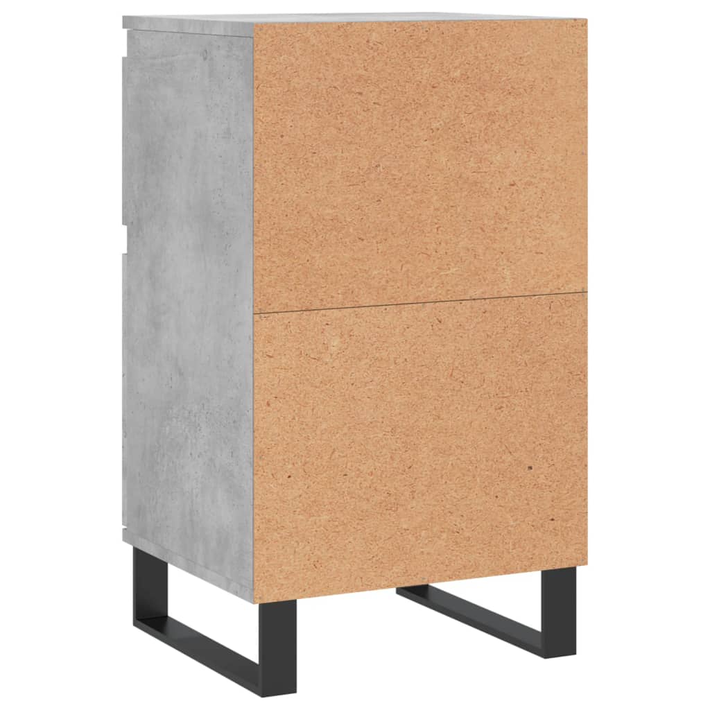 Buffets 2 pcs gris béton 40x35x70 cm bois d'ingénierie Buffets & bahuts vidaXL   