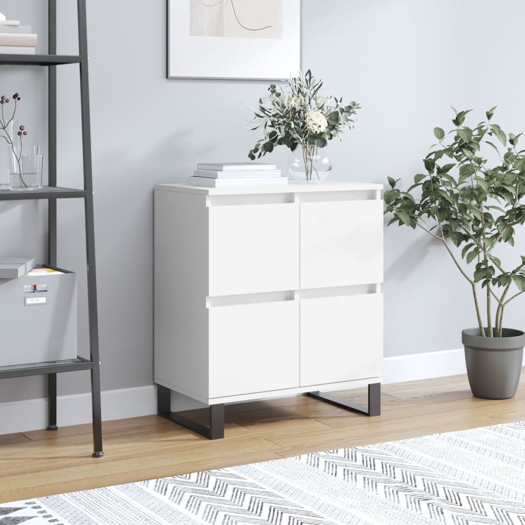 Buffet Blanc 60x35x70 cm Bois d'ingénierie Buffets & bahuts vidaXL   