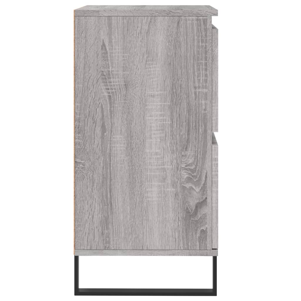 Buffet Sonoma gris 60x35x70 cm Bois d'ingénierie Buffets & bahuts vidaXL   