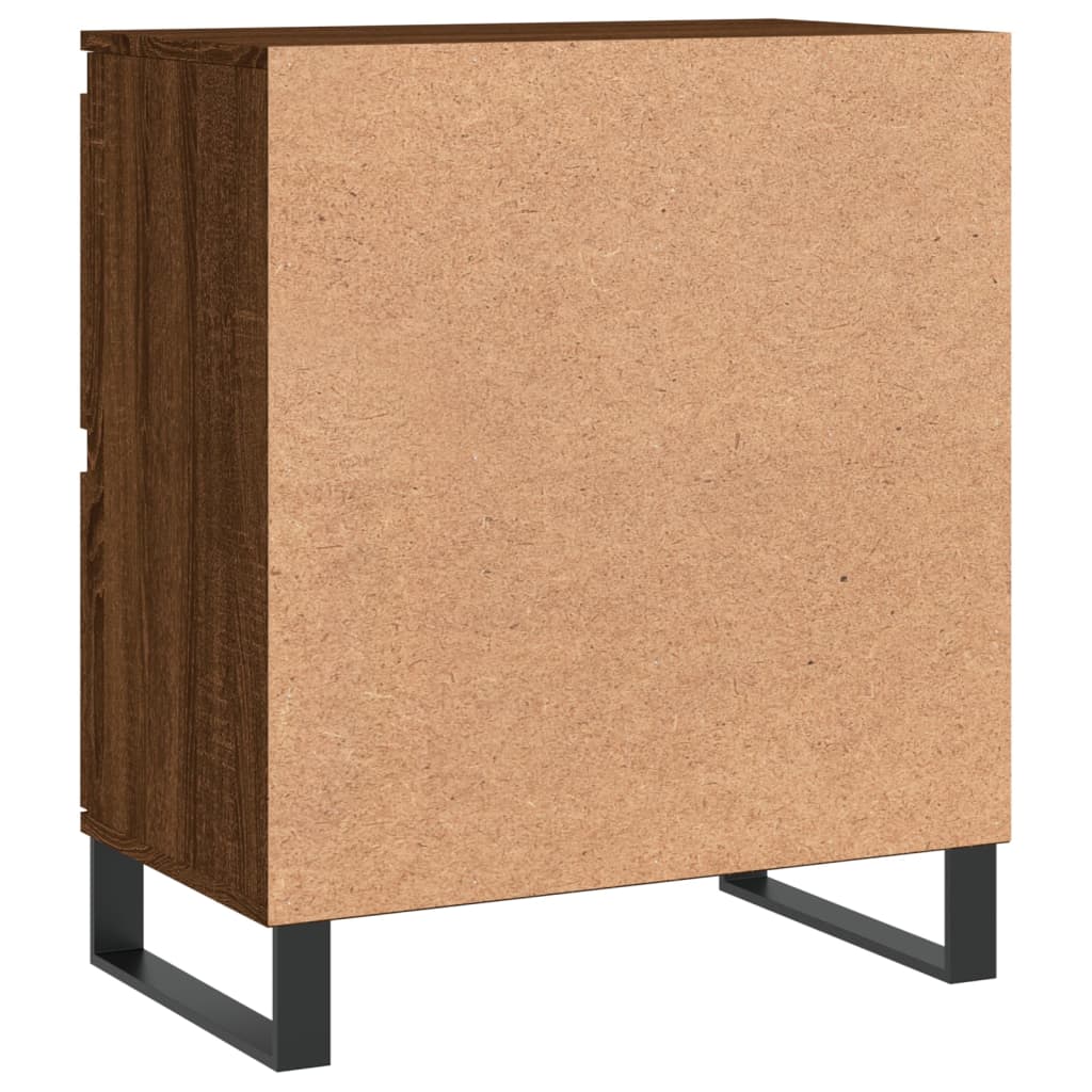 Buffet Chêne marron 60x35x70 cm Bois d'ingénierie Buffets & bahuts vidaXL   