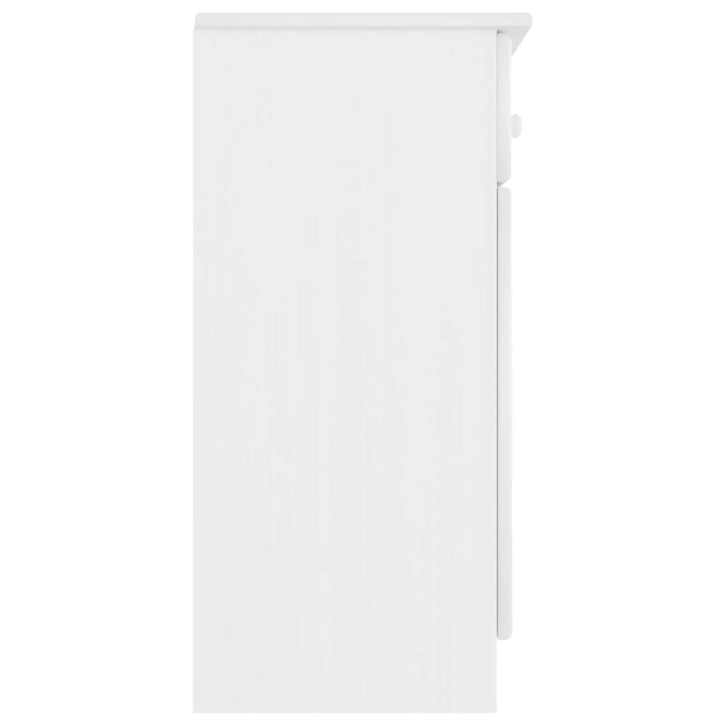 Buffet ALTA blanc 112x35x73 cm bois massif de pin Buffets & bahuts vidaXL   