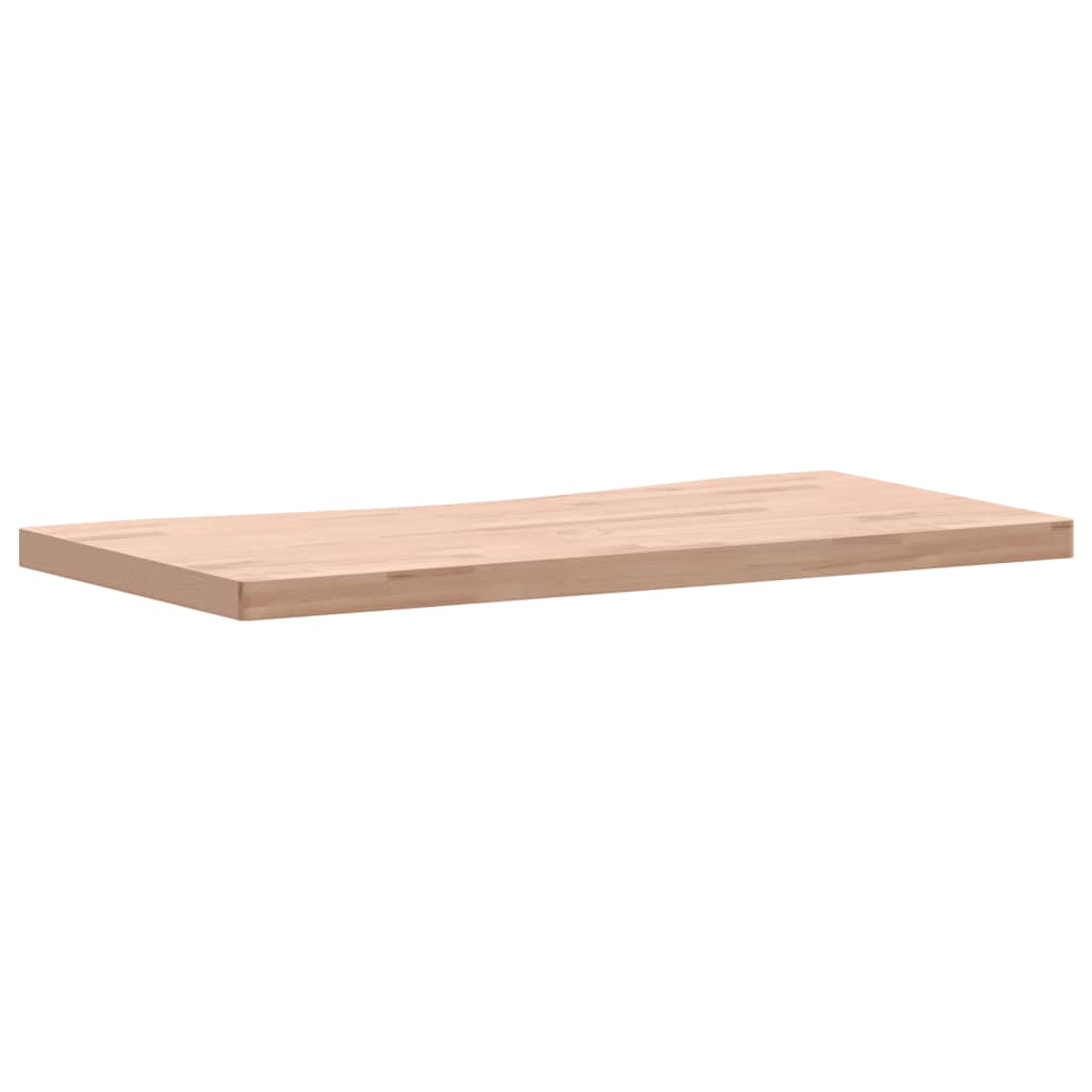 Dessus de bureau 100x(45-50)x4 cm bois massif de hêtre Pièces et accessoires pour bureaux vidaXL   