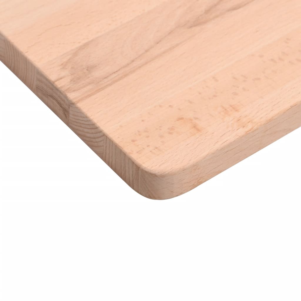 Dessus de bureau 100x(45-50)x4 cm bois massif de hêtre Pièces et accessoires pour bureaux vidaXL   