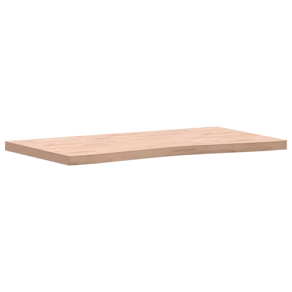 Dessus de bureau 110x(55-60)x4 cm bois massif de hêtre Pièces et accessoires pour bureaux vidaXL   