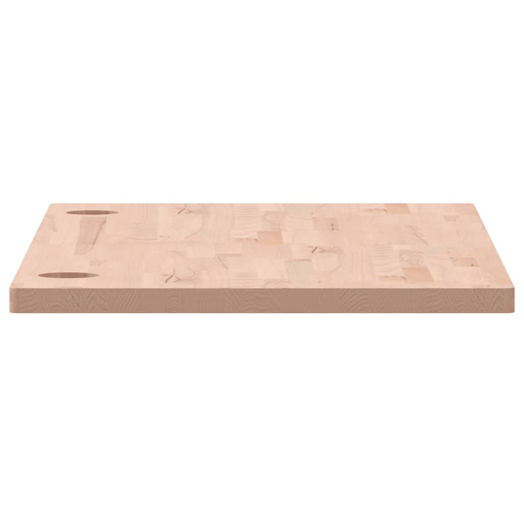 Dessus de bureau 100x50x2,5 cm bois massif de hêtre Pièces et accessoires pour bureaux vidaXL   