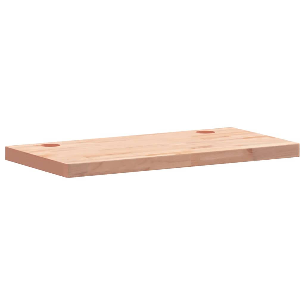 Dessus de bureau 100x50x4 cm bois massif de hêtre Pièces et accessoires pour bureaux vidaXL   