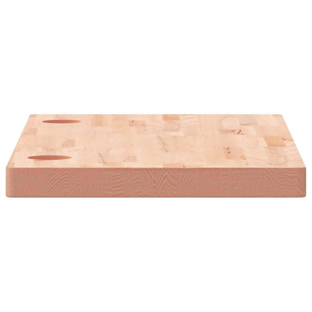 Dessus de bureau 100x50x4 cm bois massif de hêtre Pièces et accessoires pour bureaux vidaXL   